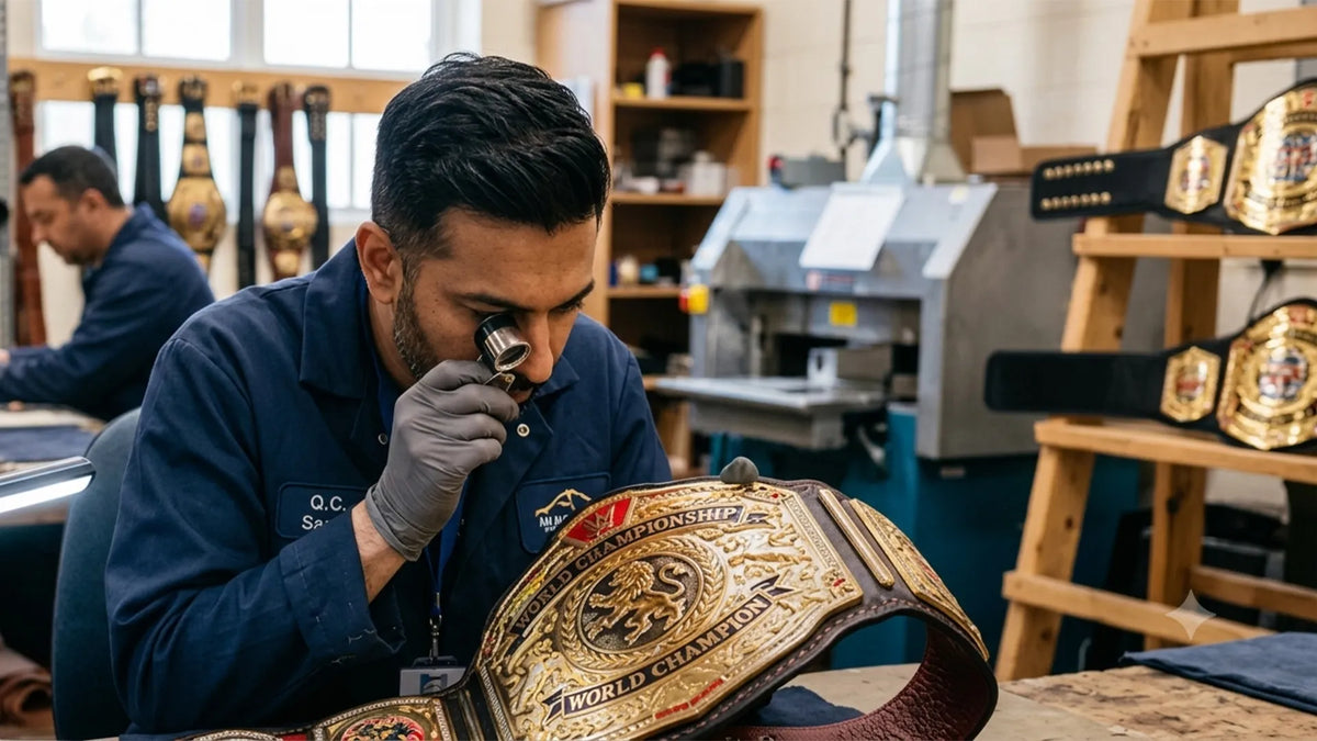 how to design a custom championship belt