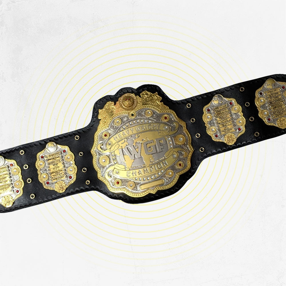 IWGP Championship belts