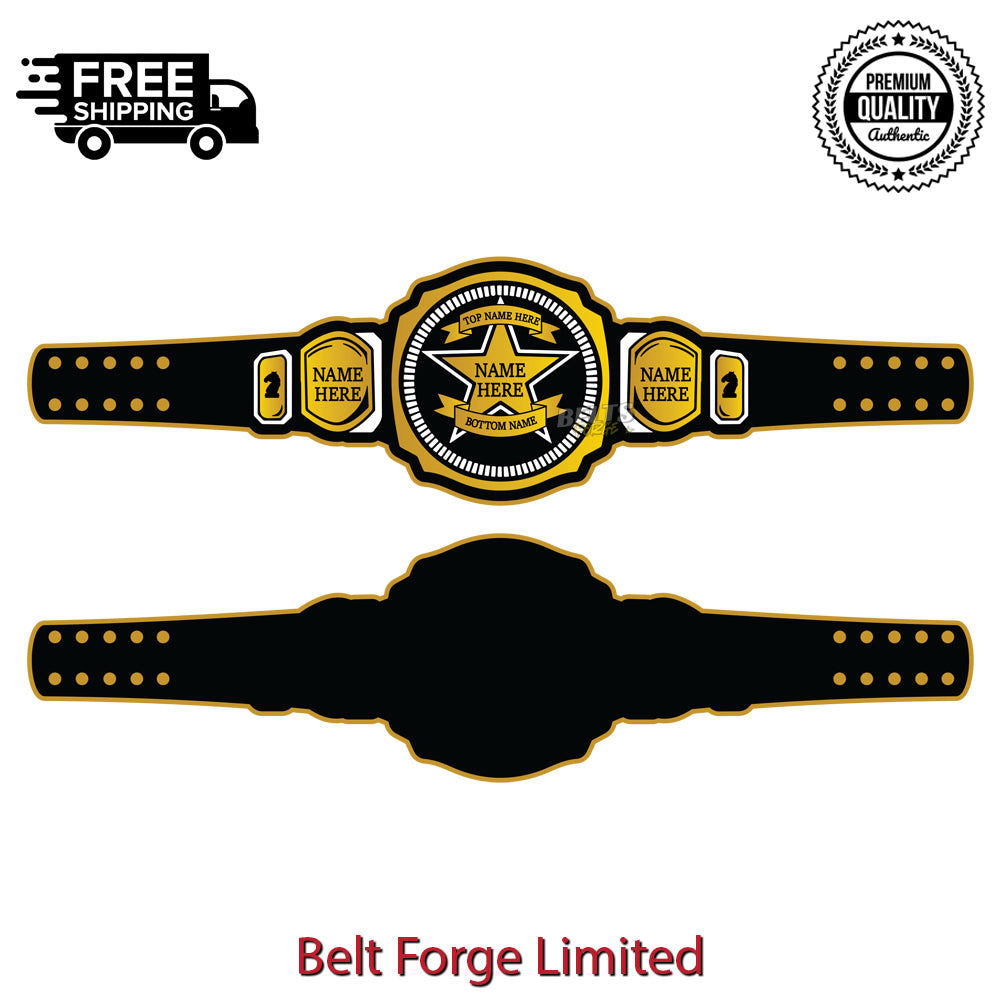 Custom Heavyweight Championship Title Award Belt