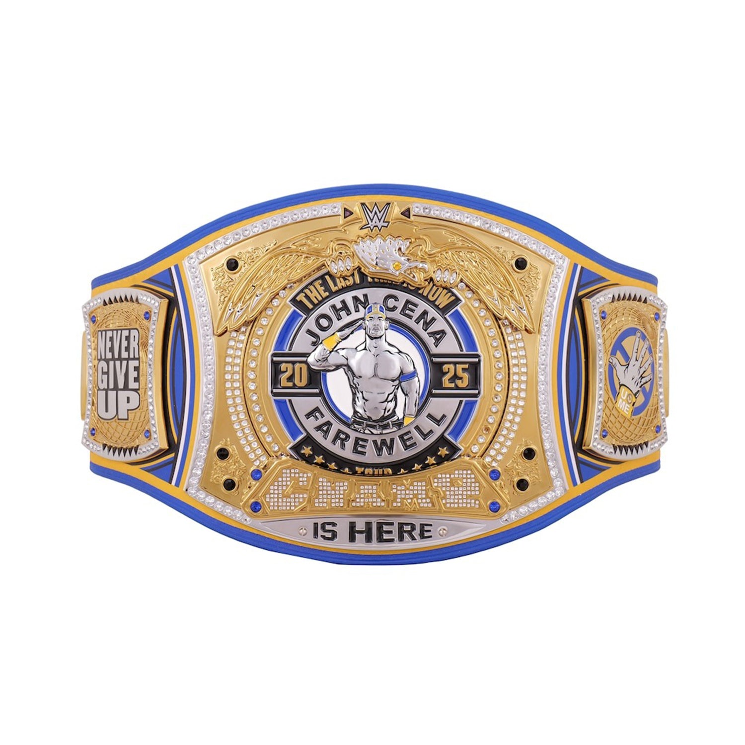 John Cena Farewell Tour 2025 Money In The Bank Los Angeles Spinner Championship Title Belt Replica