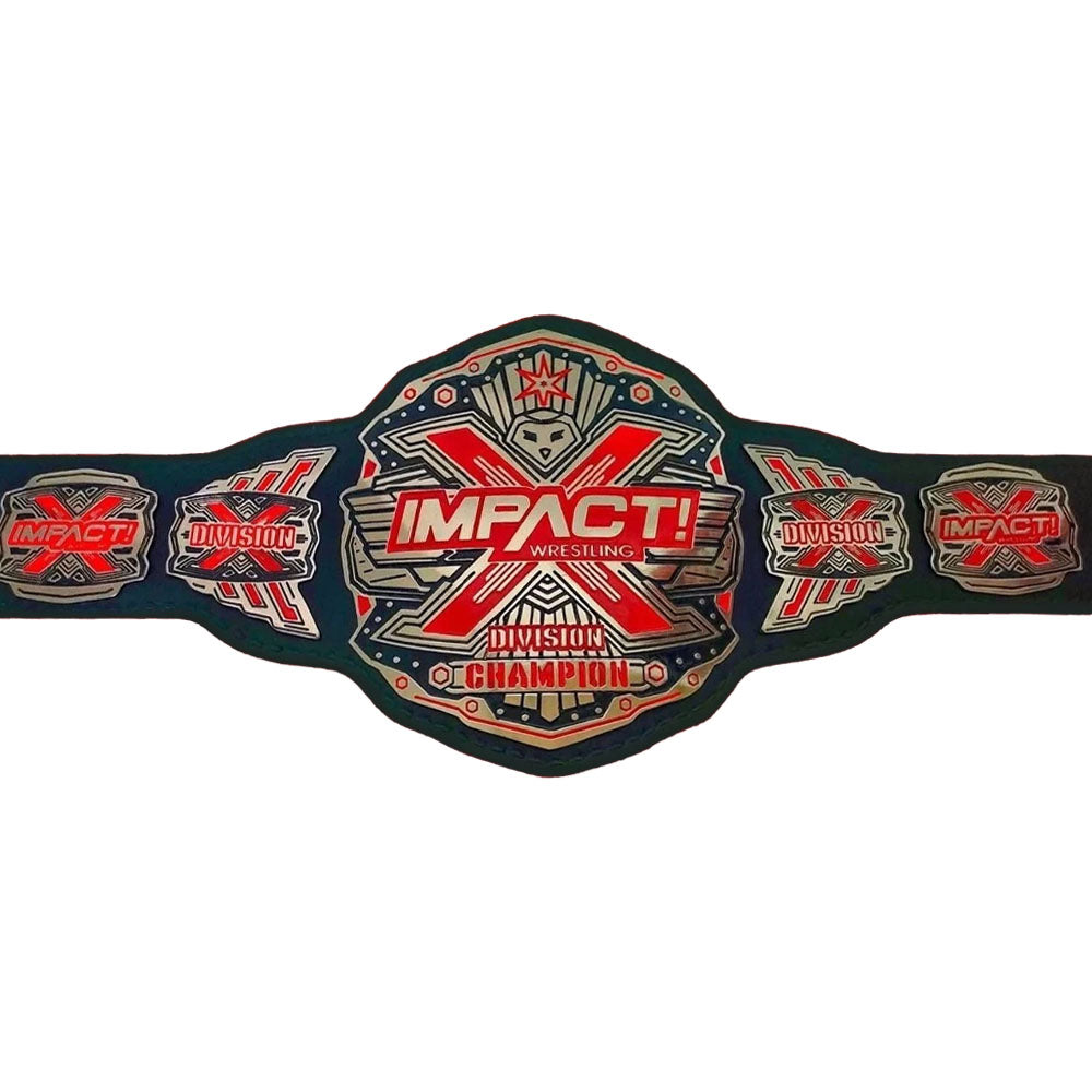 Impact X Division Wrestling Championship Belt Replica