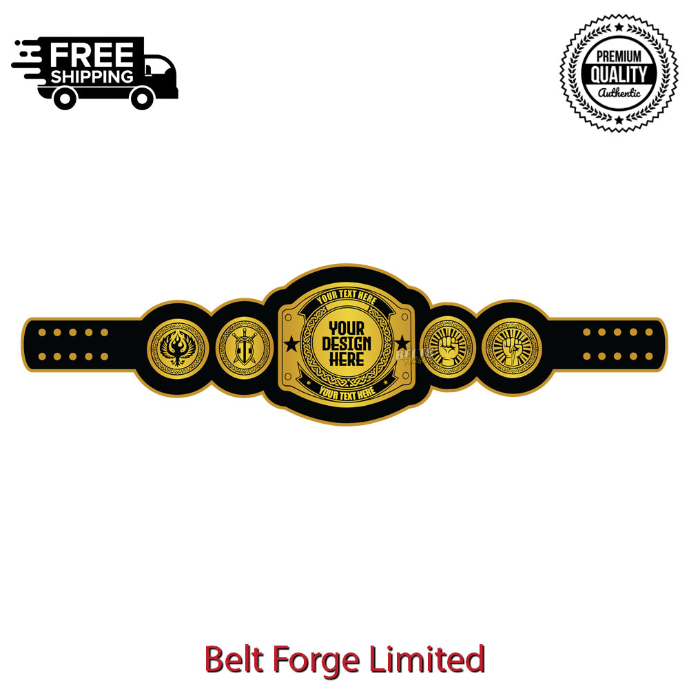 Custom Heavyweight Championship Title Award Belt
