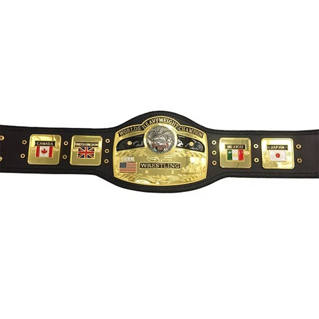 NWA Domed Globe Heavyweight Championship Belt