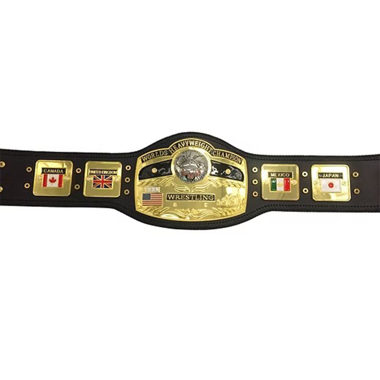 NWA Domed Globe Heavyweight Championship Belt