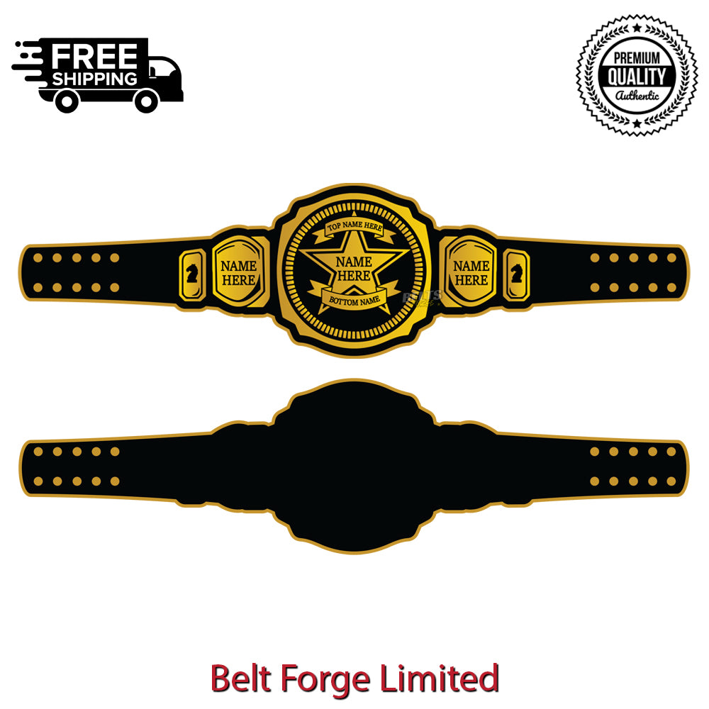 Custom Heavyweight Championship Title Award Belt