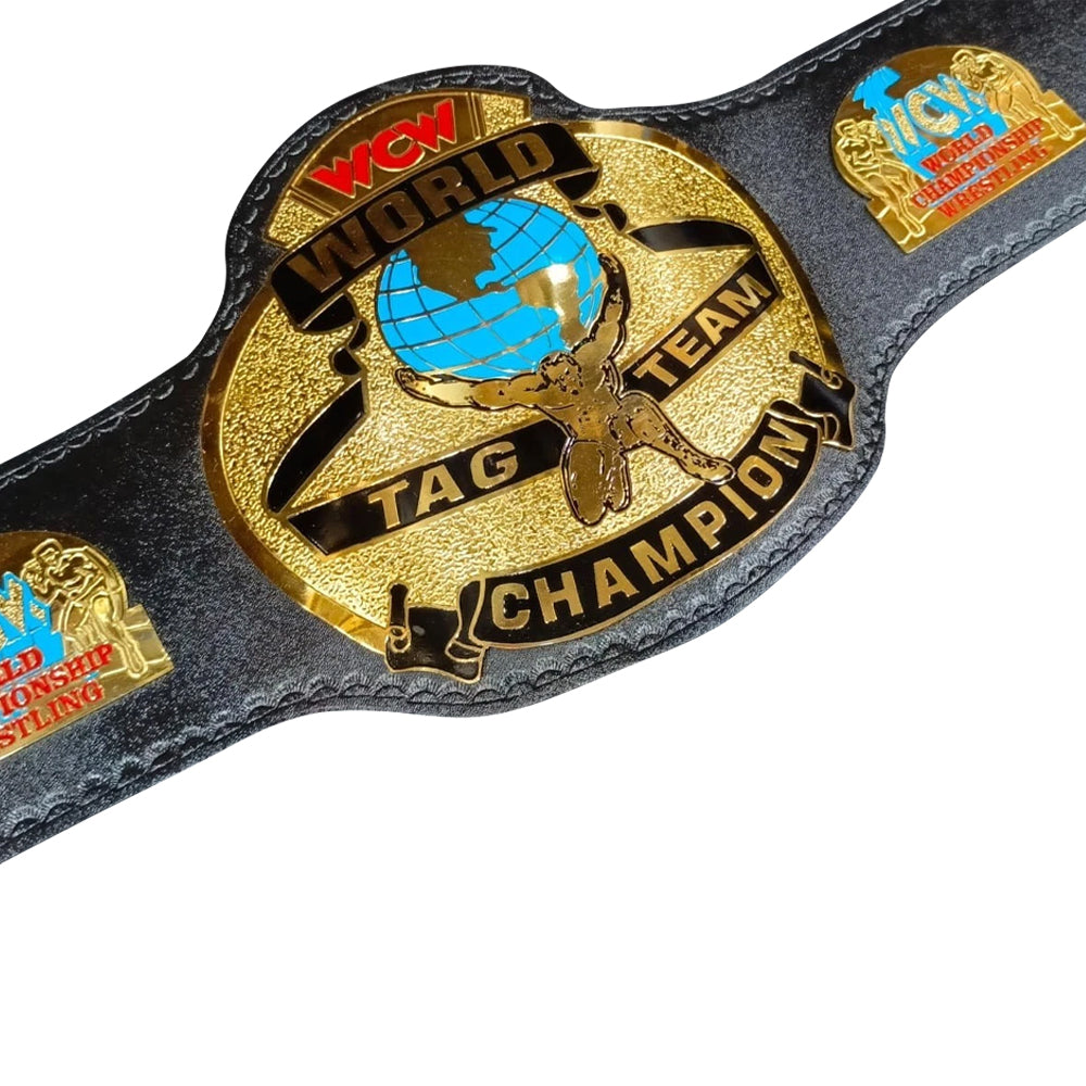 WCW Tag Team Wrestling Heavyweight Championship Belt Replica