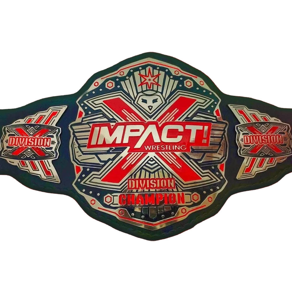 Impact X Division Wrestling Championship Belt Replica