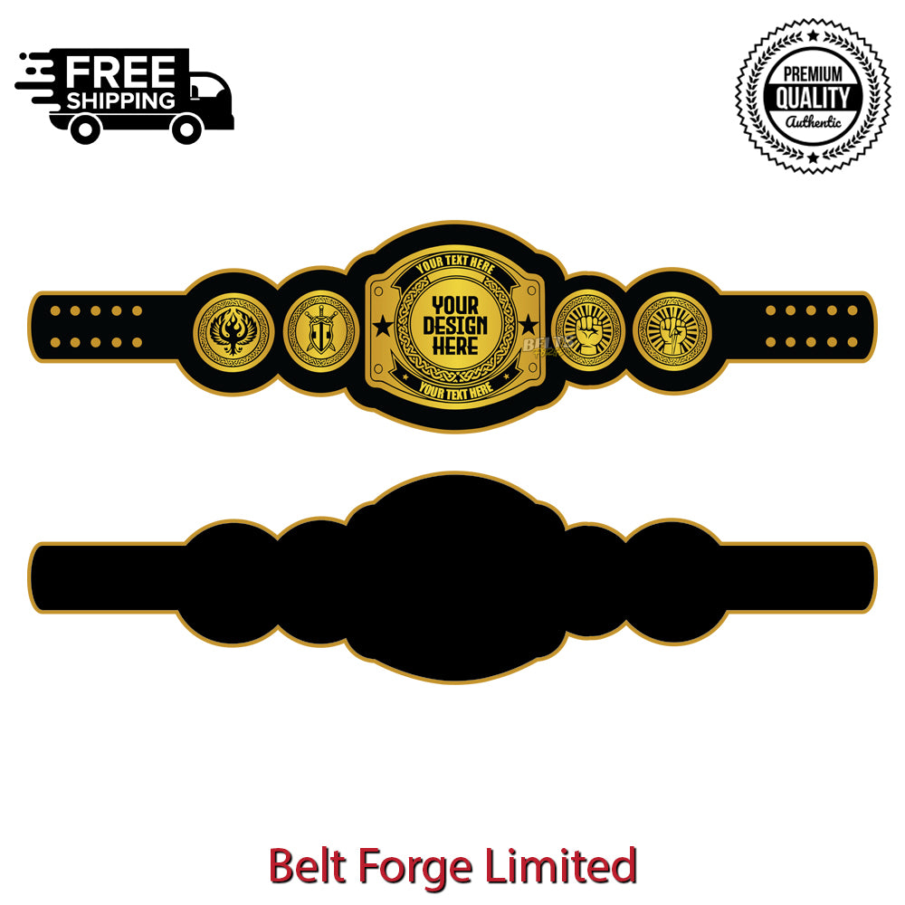 Custom Heavyweight Championship Title Award Belt