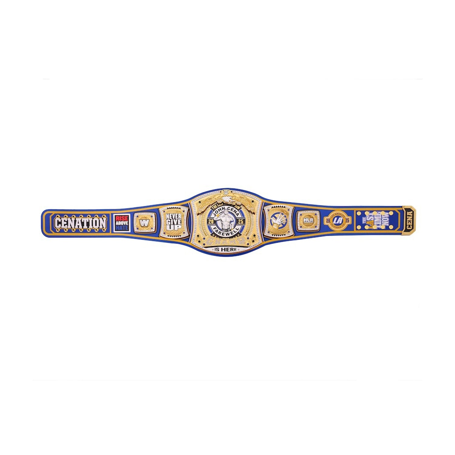 John Cena Farewell Tour 2025 Money In The Bank Los Angeles Spinner Championship Title Belt Replica