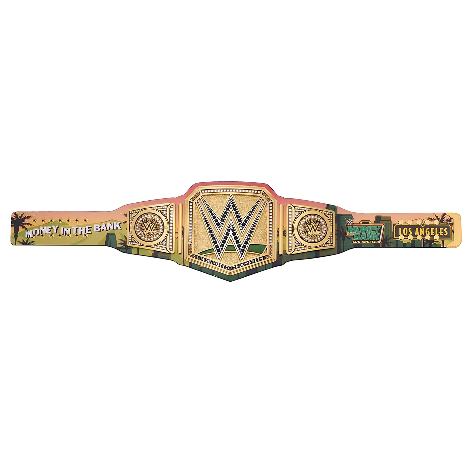 Money In The Bank 2025 Los Angeles Undisputed Championship Title Belt Replica