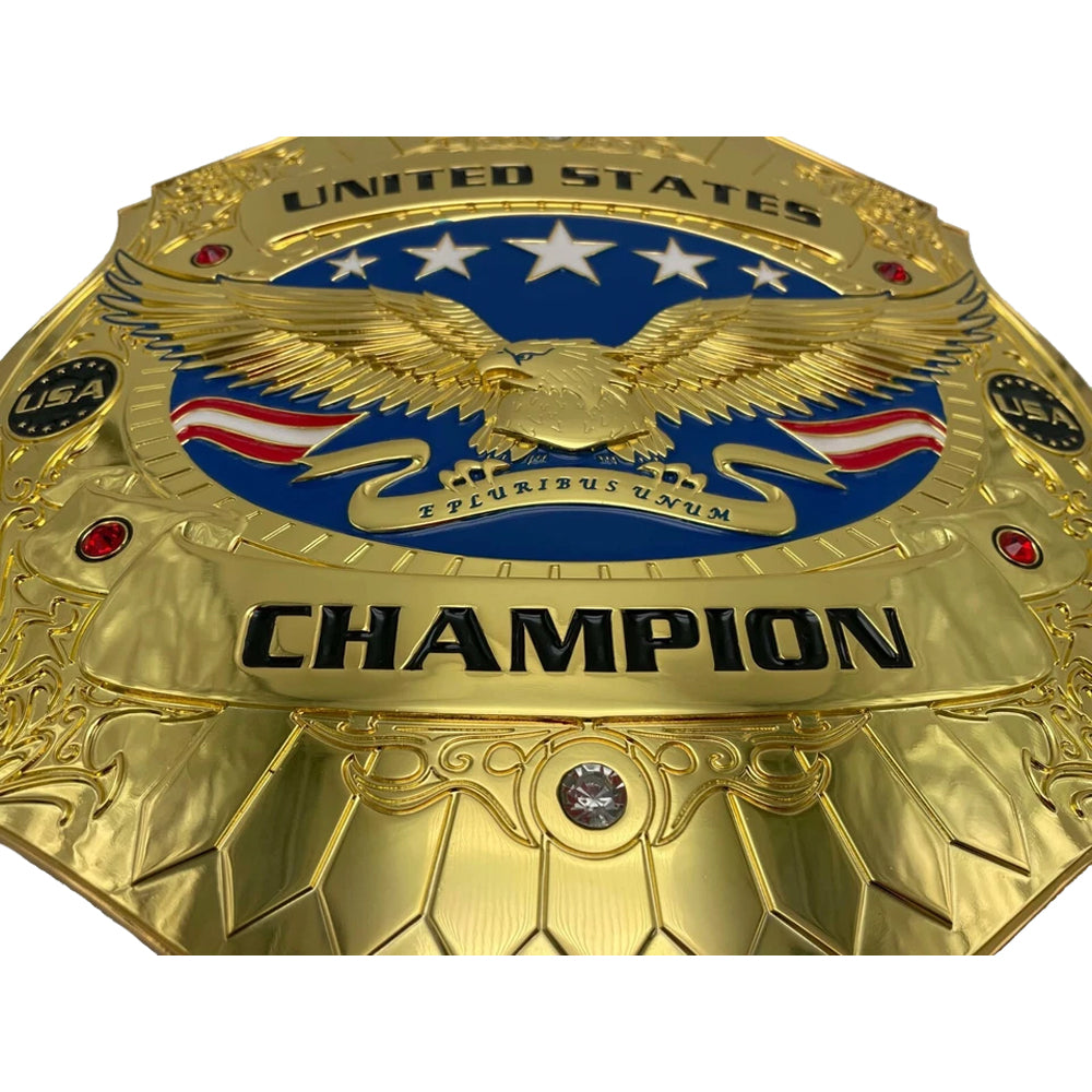 United States Wrestling Heavyweight Championship Belt Replica