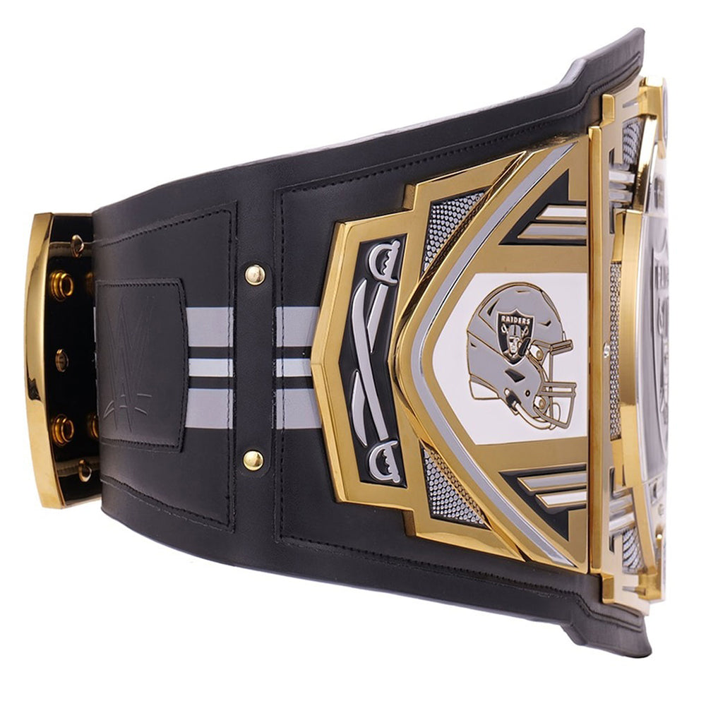 Las Vegas Raiders WWE Legacy Title Belt Replica