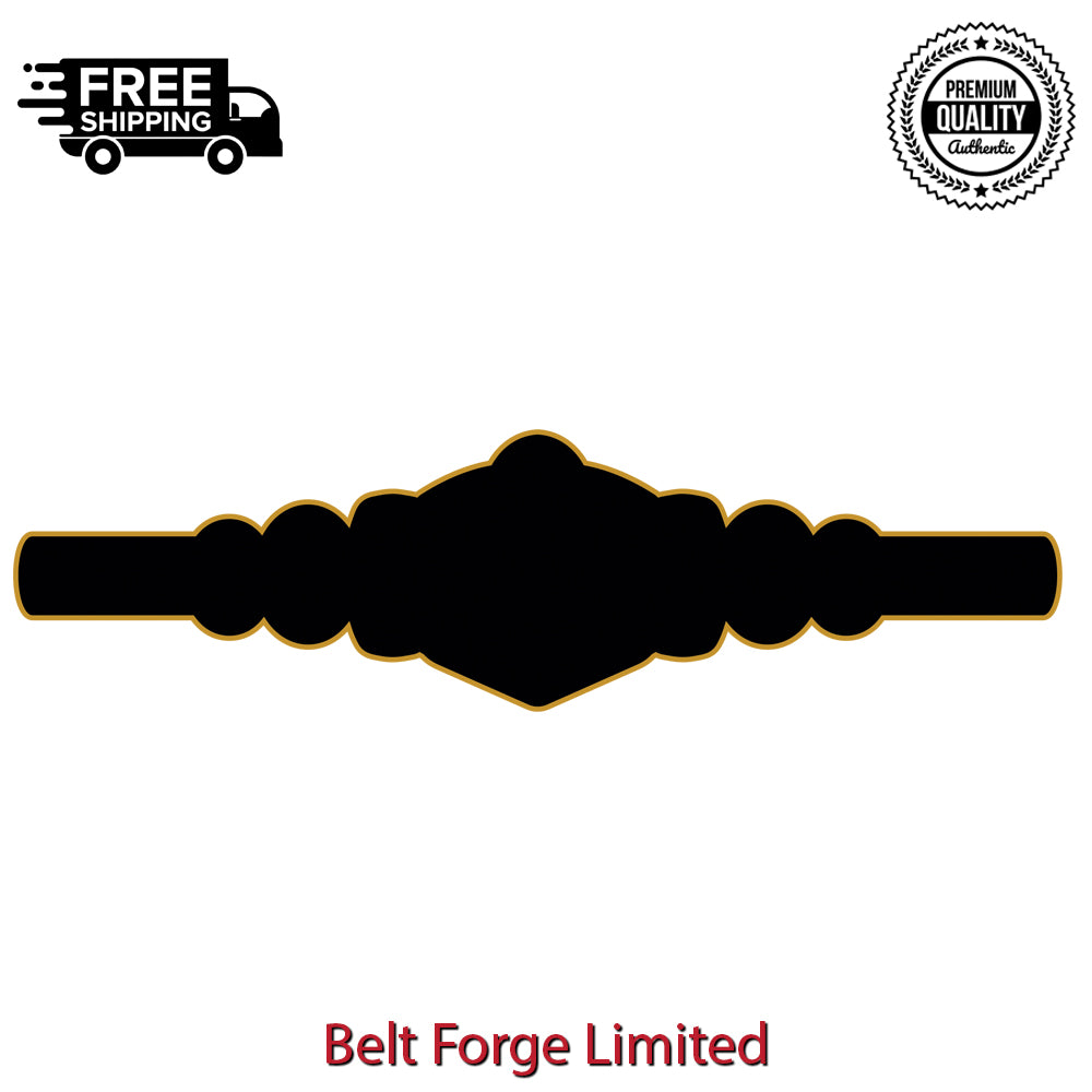 Championship Belt with Personalized Design