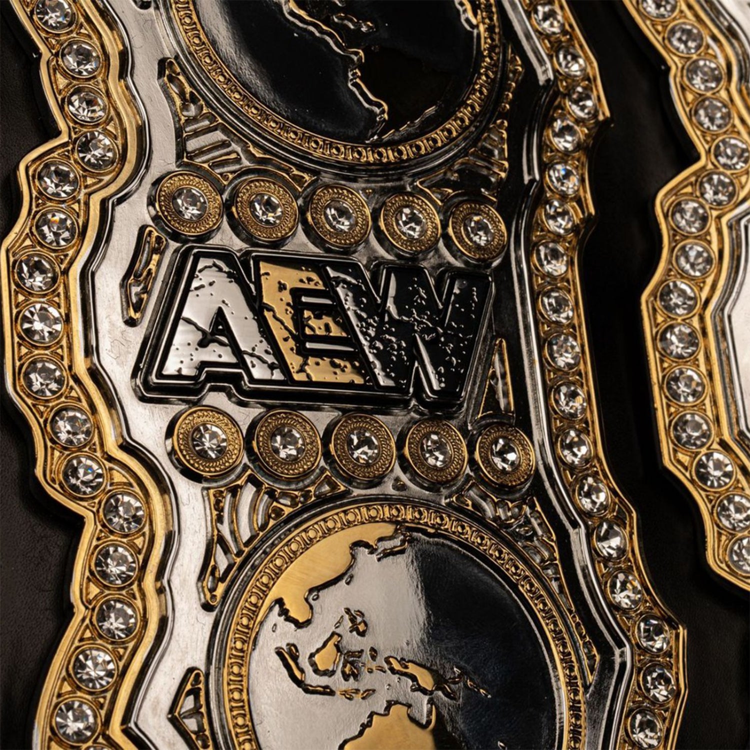 AEW Heavyweight Championship Title Belt Replica – CNC Made
