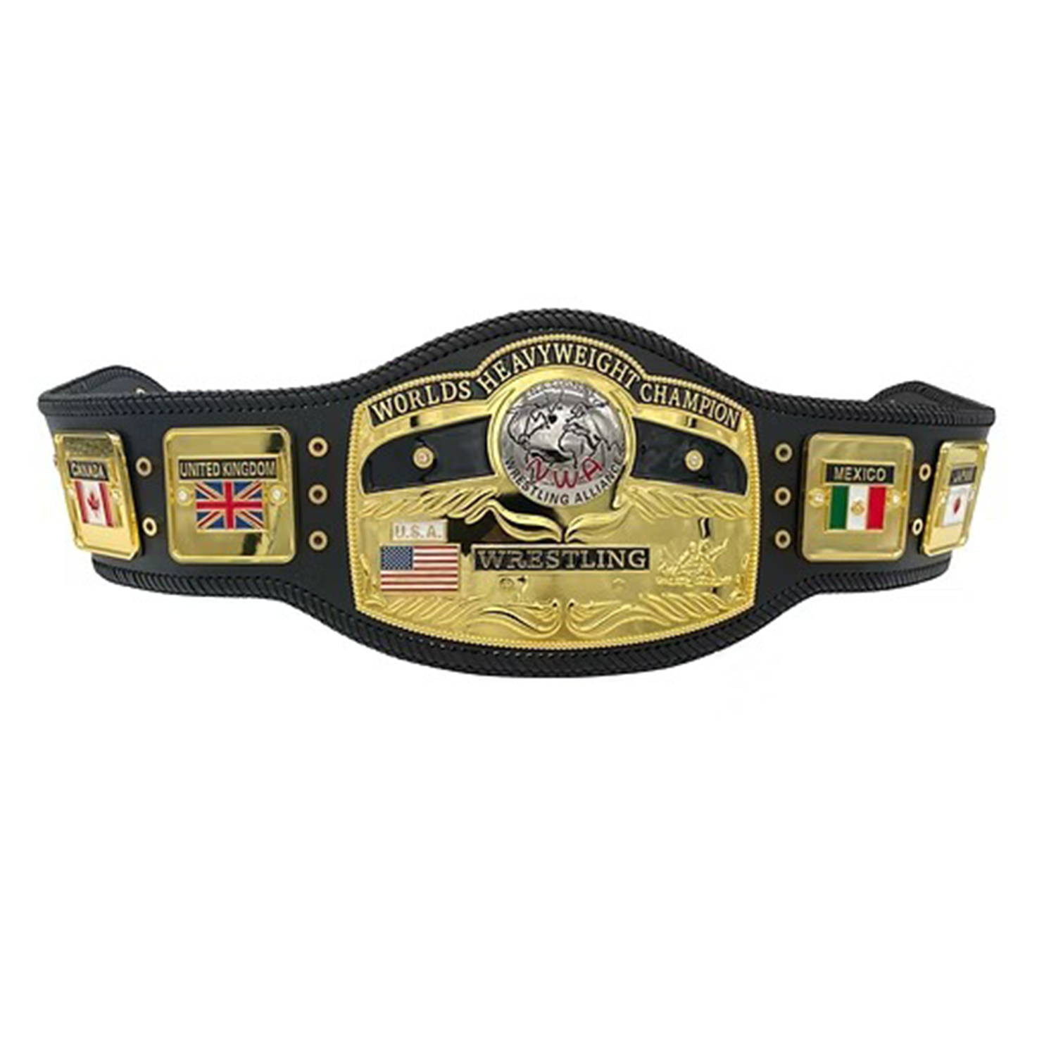 NWA Domed Globe Heavyweight Championship Belt