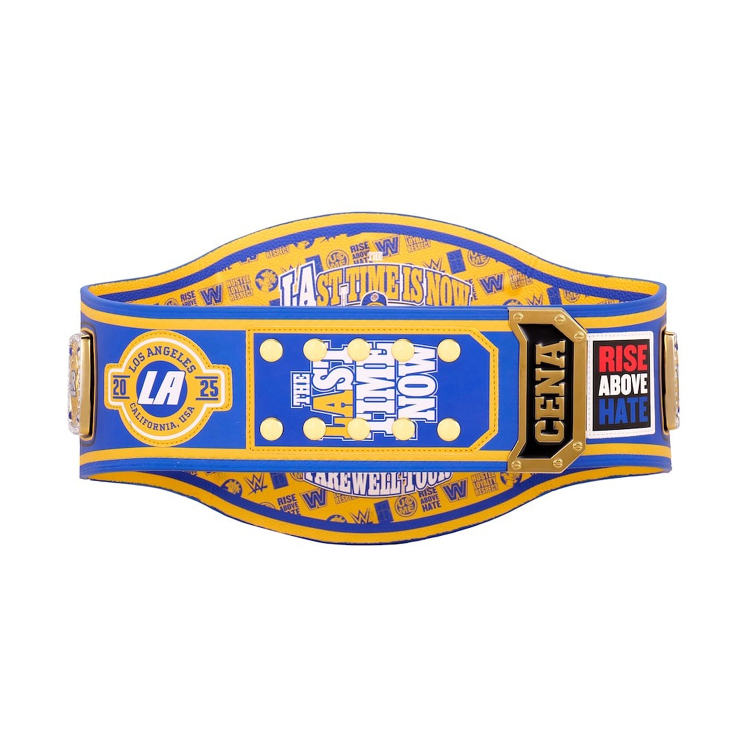 John Cena Farewell Tour 2025 Money In The Bank Los Angeles Spinner Championship Title Belt Replica