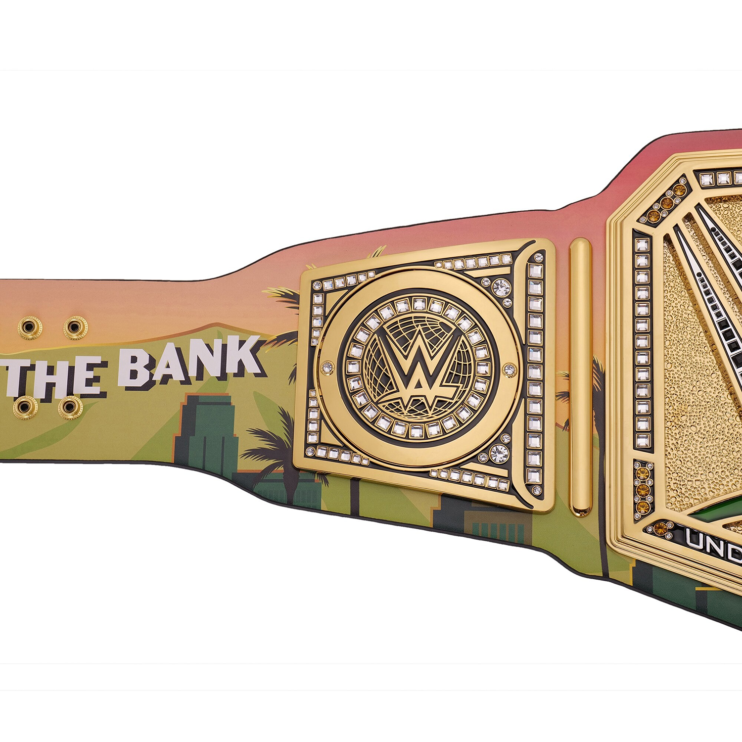Money In The Bank 2025 Los Angeles Undisputed Championship Title Belt Replica