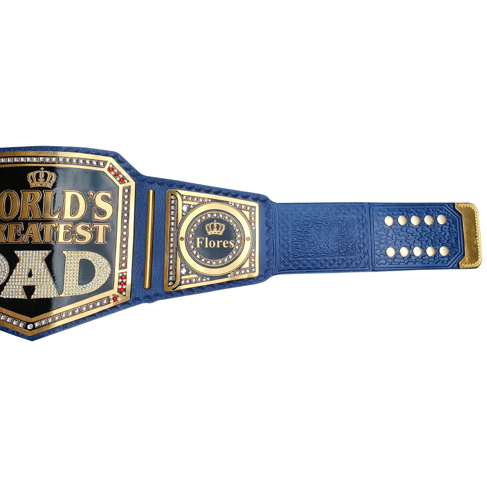 World Best DAD Wrestling Heavyweight Championship Belt Replica