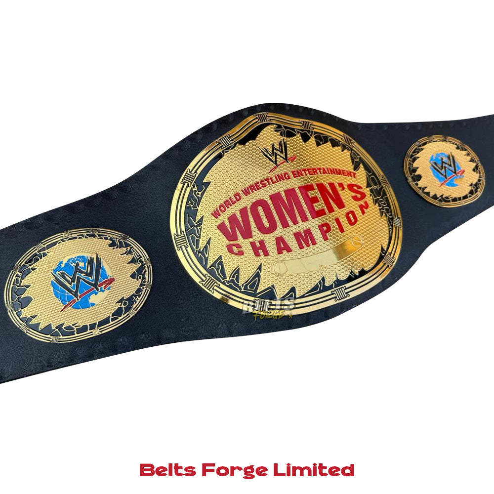 WWE Women's Championship belt on a white background