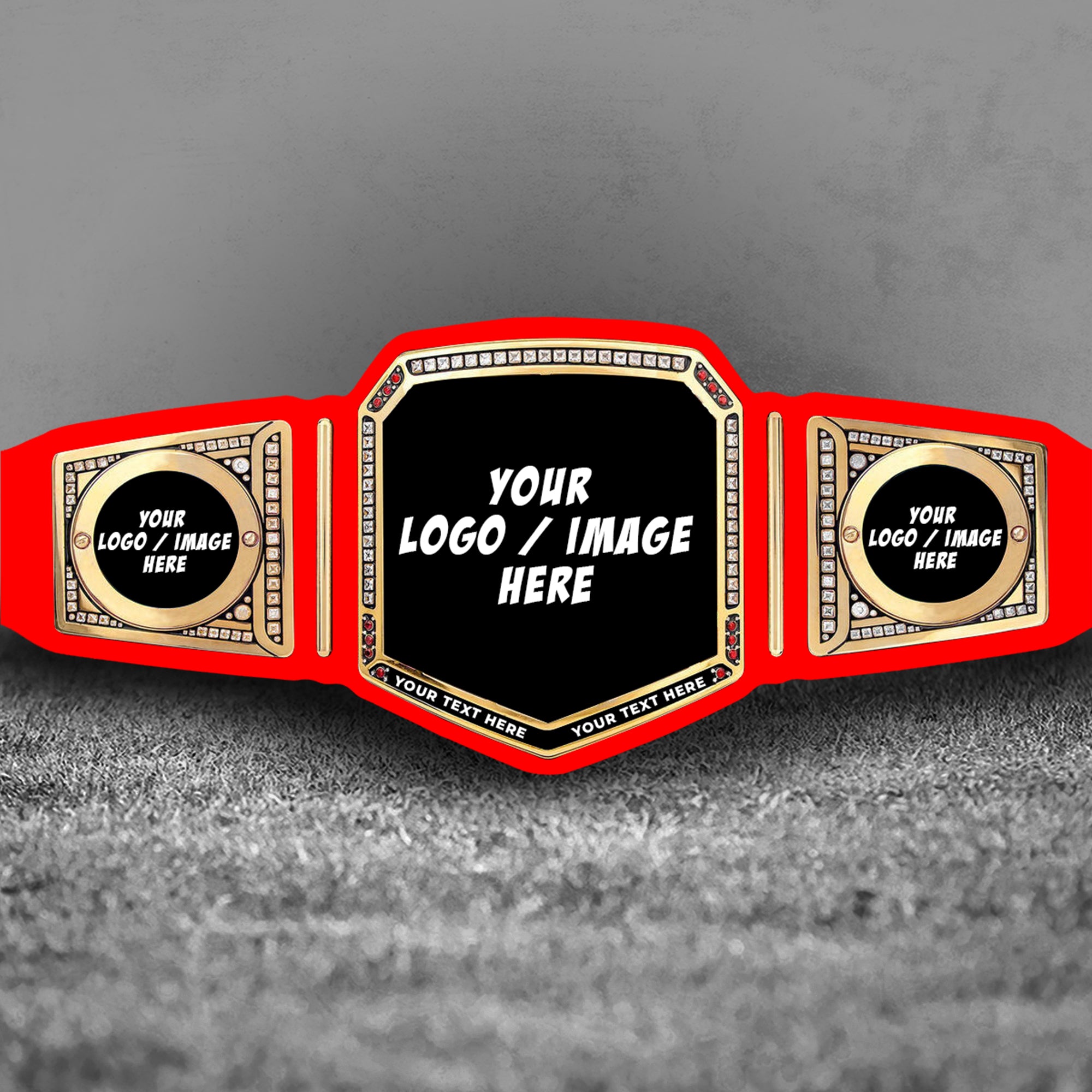 Custom Heavyweight Championship Title Belt