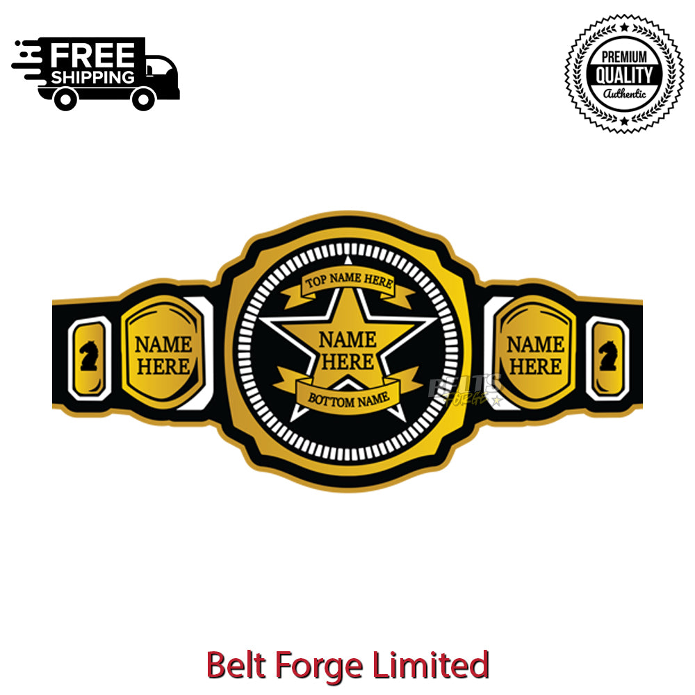 Custom Heavyweight Championship Title Award Belt