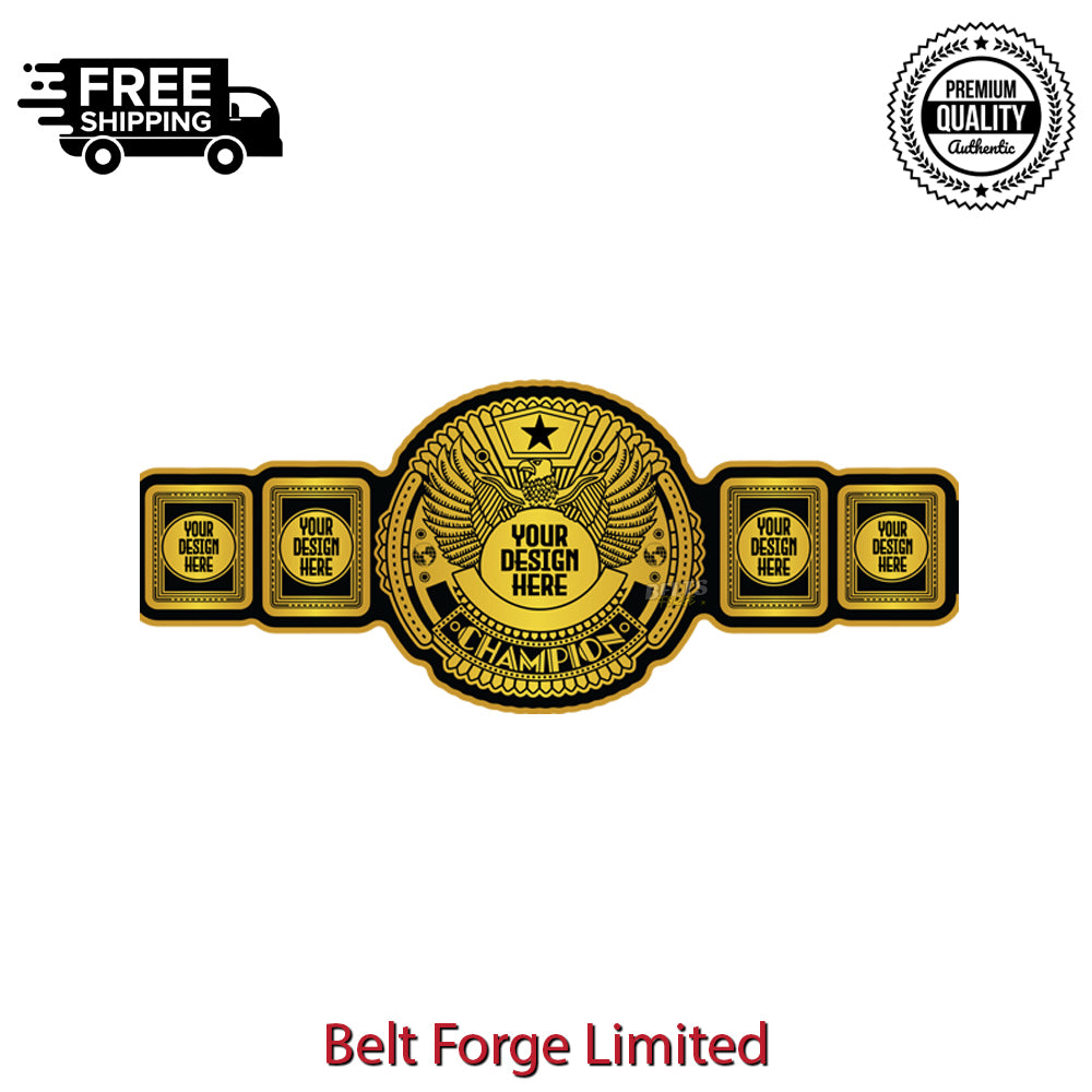 Custom Heavyweight Championship Title Award Belt