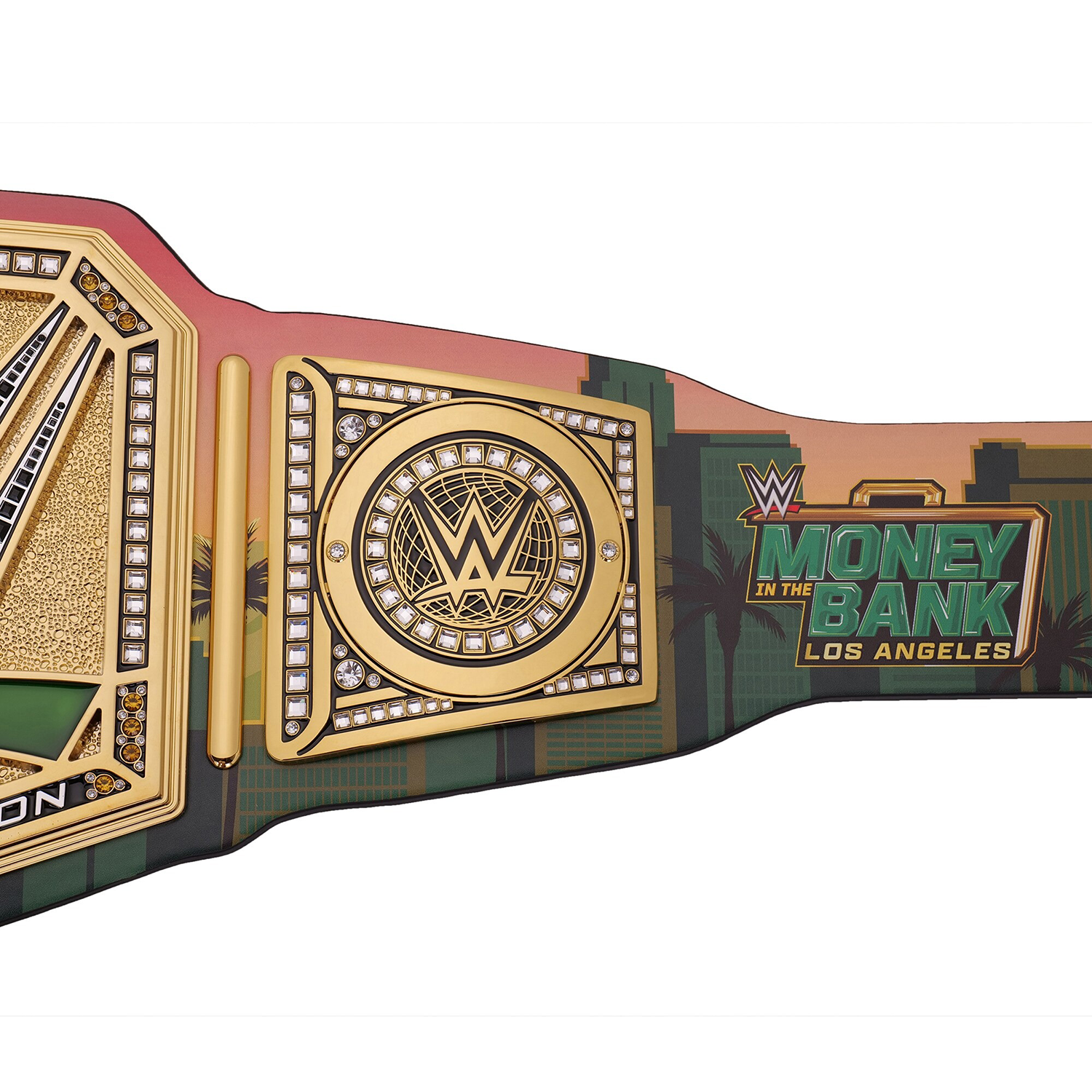 Money In The Bank 2025 Los Angeles Undisputed Championship Title Belt Replica
