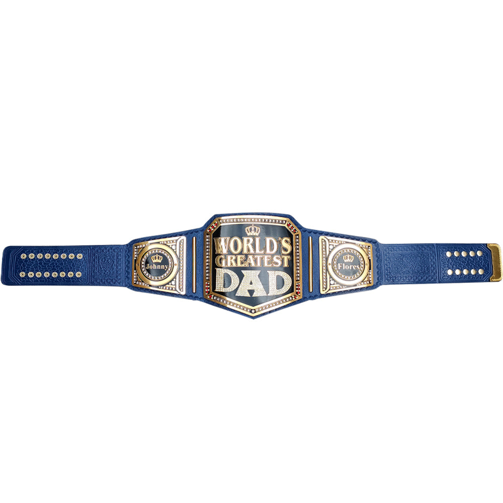 World Best DAD Wrestling Heavyweight Championship Belt Replica