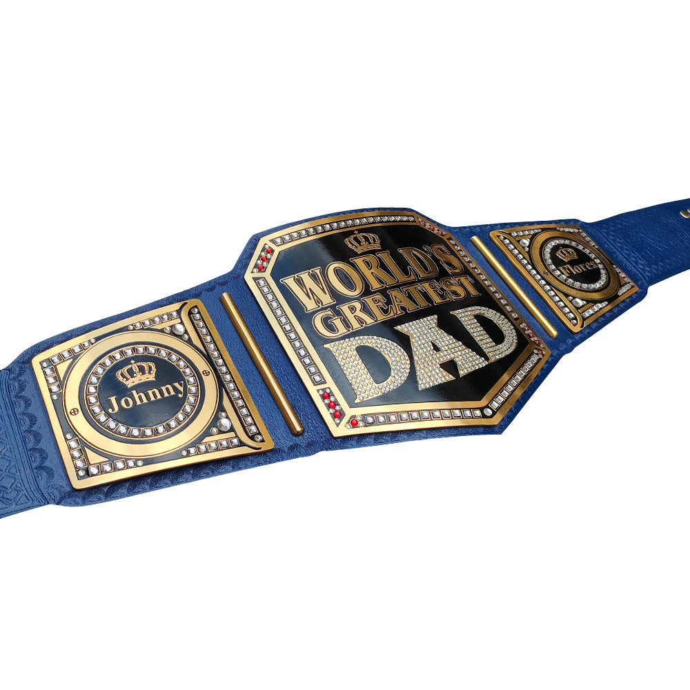 World Best DAD Wrestling Heavyweight Championship Belt Replica