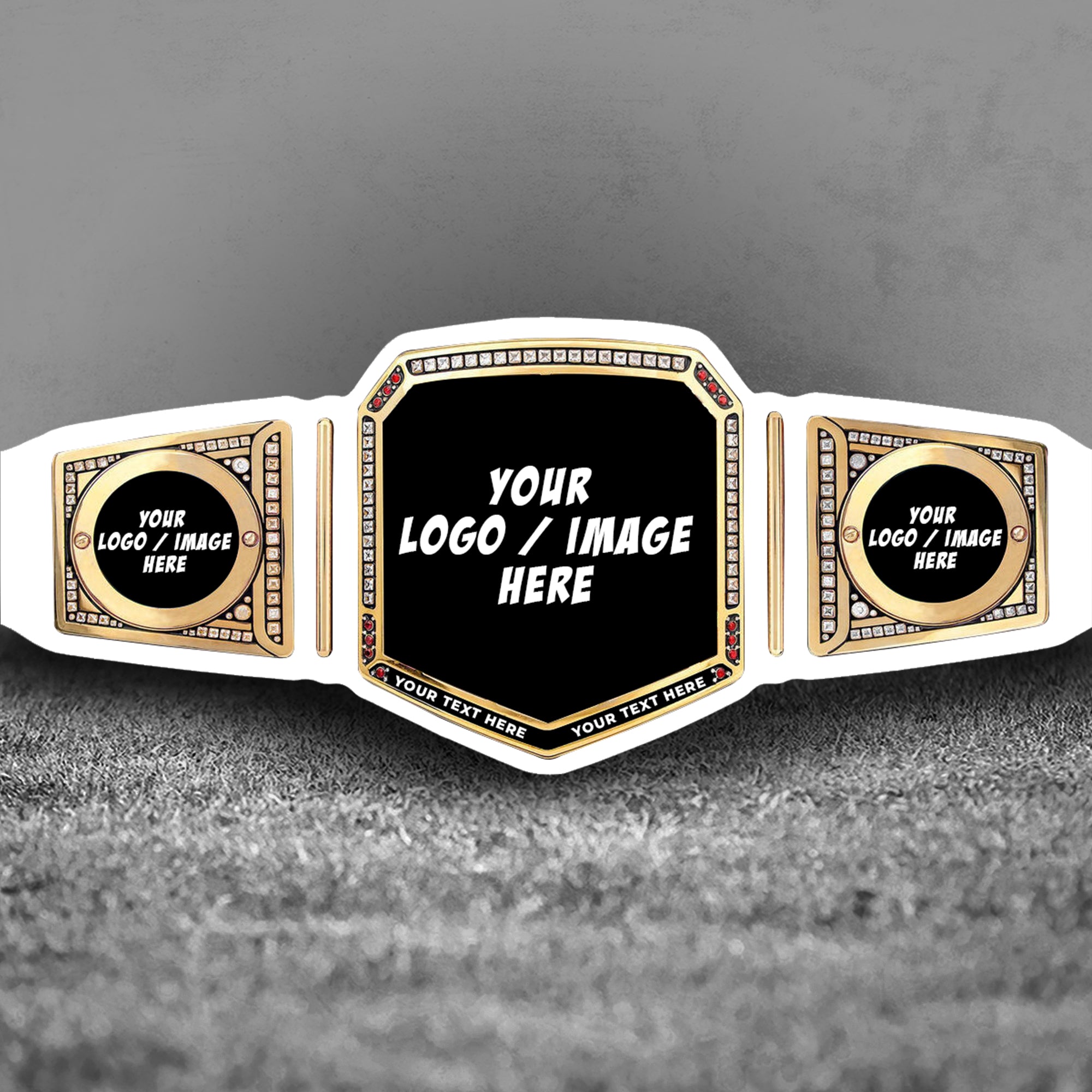 Custom Heavyweight Championship Title Belt