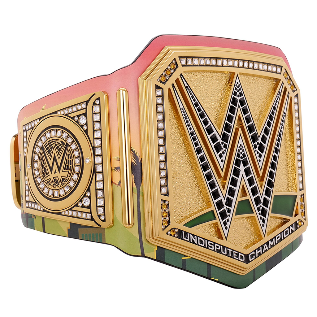 Money In The Bank 2025 Los Angeles Undisputed Championship Title Belt Replica