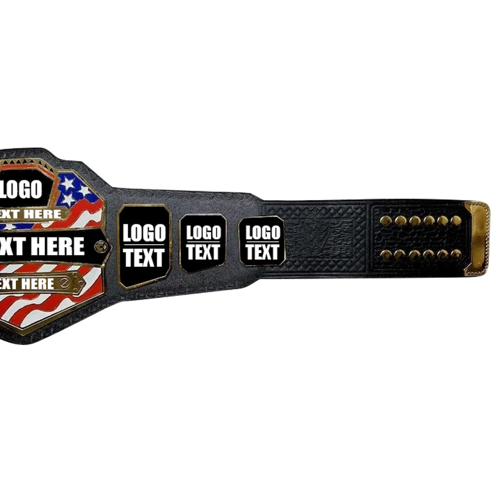 USA Custom Wrestling Heavyweight Championship Belt Replica