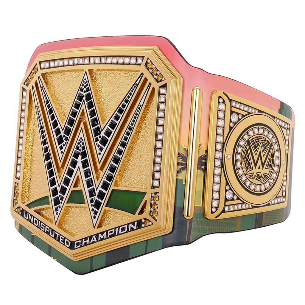 Money In The Bank 2025 Los Angeles Undisputed Championship Title Belt Replica