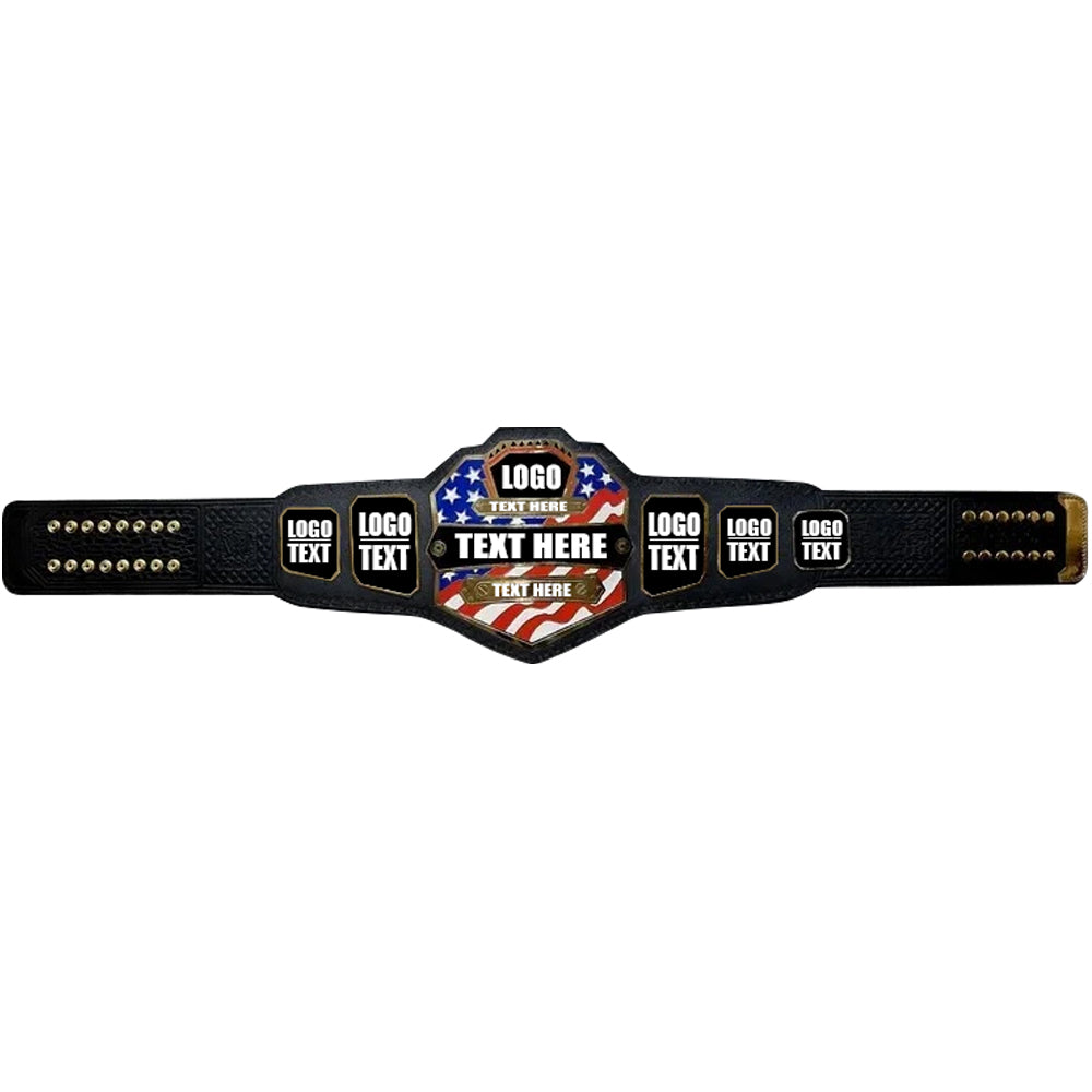 USA Custom Wrestling Heavyweight Championship Belt Replica