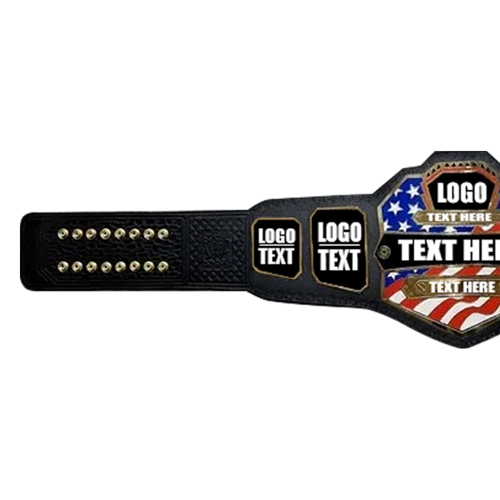 USA Custom Wrestling Heavyweight Championship Belt Replica