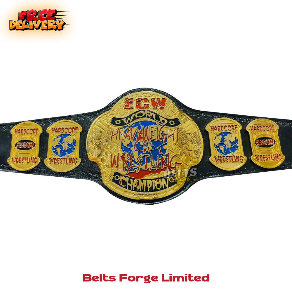 ECW Hardcore World Heavyweight Championship Replica Title Belt