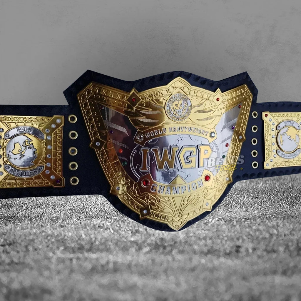 Cody Rhodes American Nightmare Undisputed Championship Belt Replica, Gold-Plated Brass Plates and Genuine Leather Strap (Copy)
