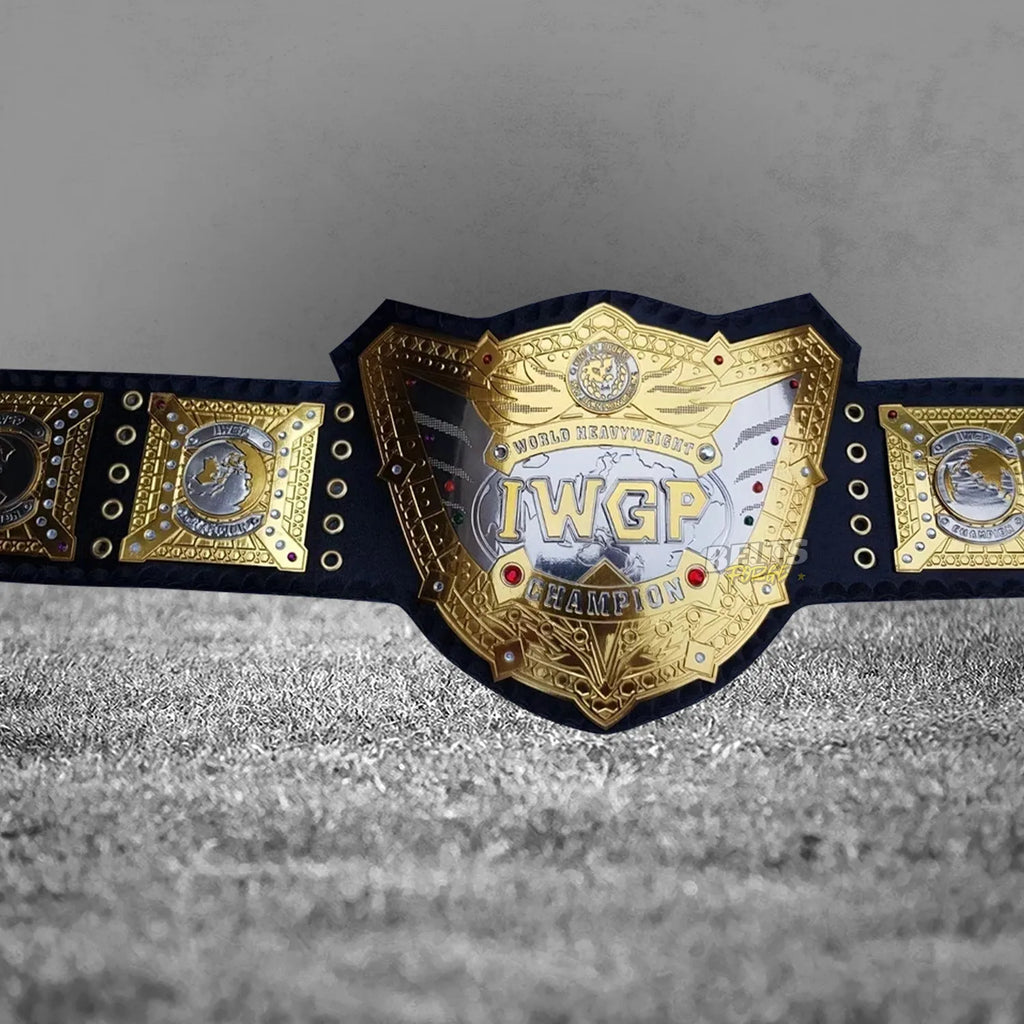 Cody Rhodes American Nightmare Undisputed Championship Belt Replica, Gold-Plated Brass Plates and Genuine Leather Strap (Copy)