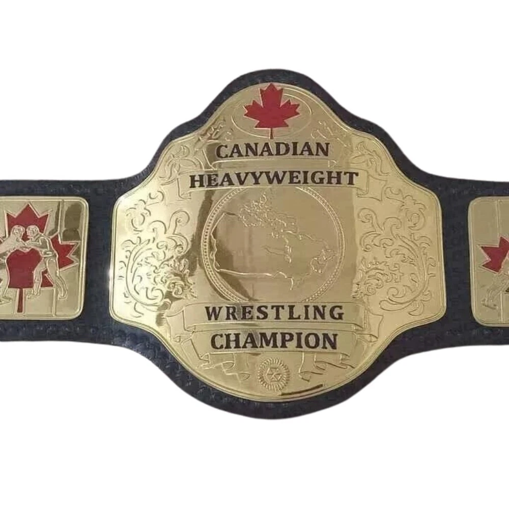 Canadian Heavyweight Wrestling Championship Belt Replica