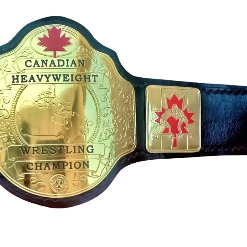 Canadian Heavyweight Wrestling Championship Belt Replica