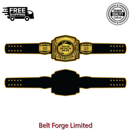 Employee of the Month championship belt for corporate awards