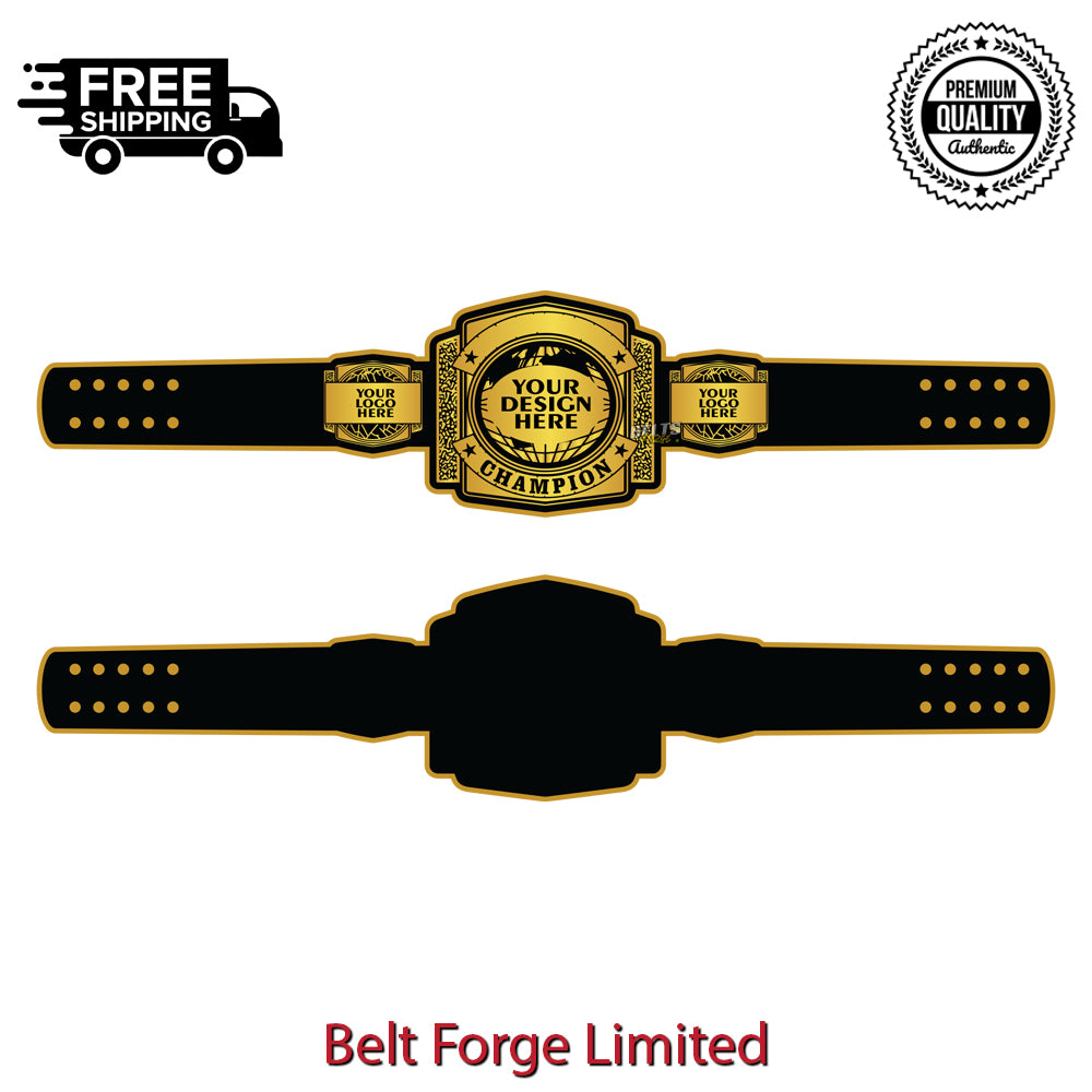 Employee of the Month championship belt for corporate awards