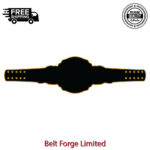 Silver & Gold Custom Championship Belt – Premium Two-Tone Award - Image 3
