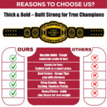 Poker Champion Belt, Custom Tournament Trophy for Winners - Image 5