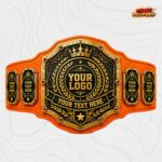 Custom Championship Belt, Fully Personalized Gold-Plated Design - Image 4