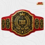Custom Championship Belt, Fully Personalized Gold-Plated Design - Image 5
