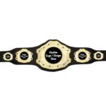 Custom 5-Plate Championship Belt, Gold or Silver Brass Design - Image 3