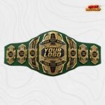 Custom Multi-Plate Gold Championship Belt, Six Side Plate Design - Image 2