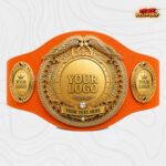 Custom Boxing Twin Eagle Championship Belt, Gold-Plated Brass and Genuine Leather - Image 3