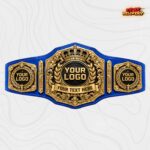 Custom Royal Crown Baroque Scroll Championship Belt, Acanthus Engraving - Image 5
